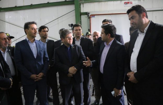 بازدید معاون وزیر راه و شهرسازی و مدیرعامل راه‌آهن ج.ا.ا از بندرخشک پیشگامان