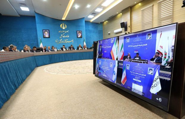 گزارش تصویری/ بهره‌برداری همزمان پروژه‌های فیبر نوری پیشگامان با حضور وزیر ارتباطات