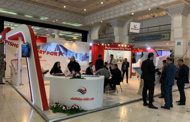 گزارش تصویری/ حضور پارسی پست و بندرخشک پیشگامان در نهمین نمایشگاه حمل‌ونقل و لجستیک