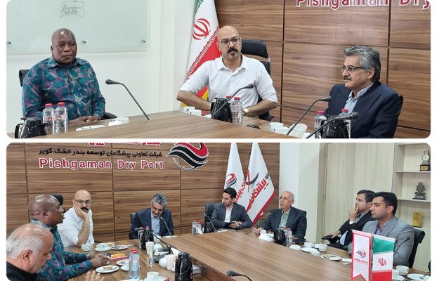 بازدید نماینده شرکت Madibana SA آفریقای جنوبی از بندرخشک پیشگامان و بررسی فرصت‌های همکاری مشترک